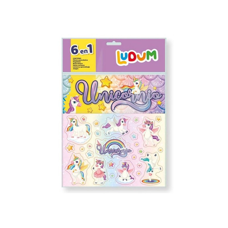 6 en 1 Unicornios.