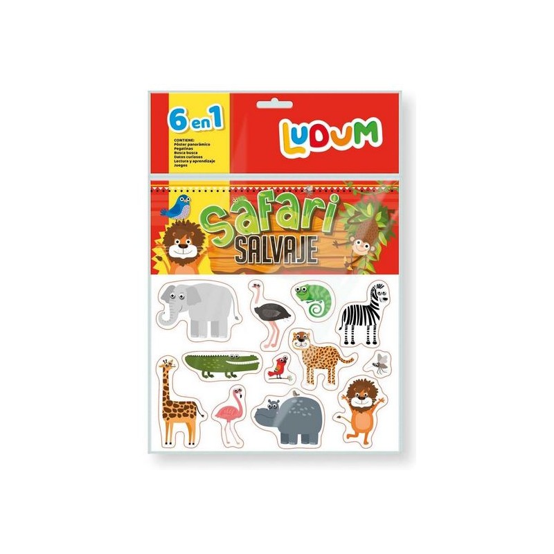 6 en 1 Safari salvaje.