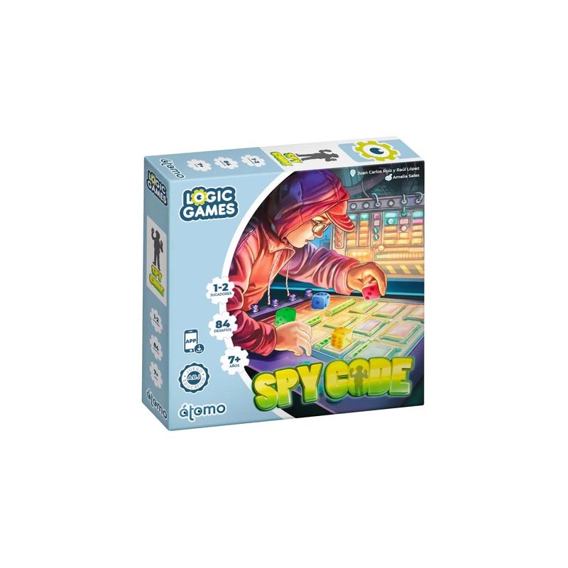 Spy Code. Logic Games.