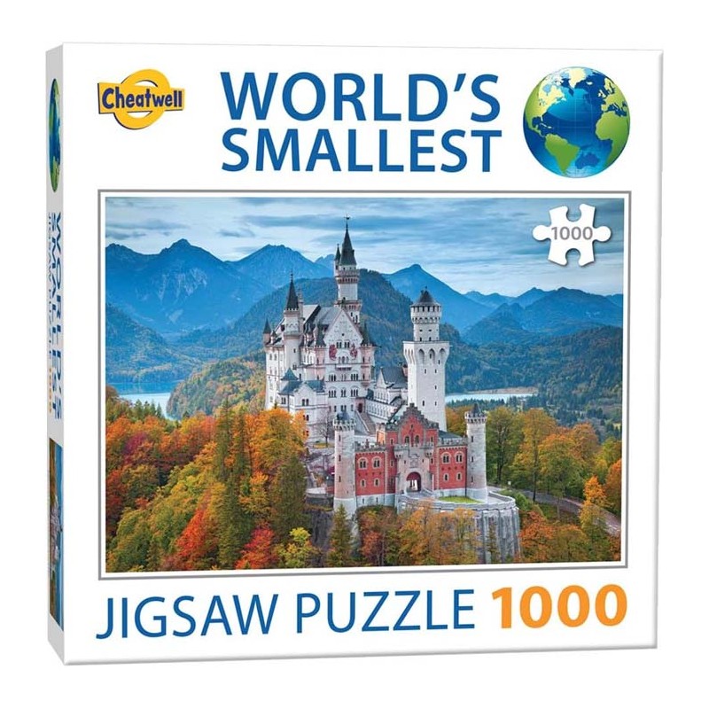 World´s smallest. Newuschwanstein. 1000 piezas.