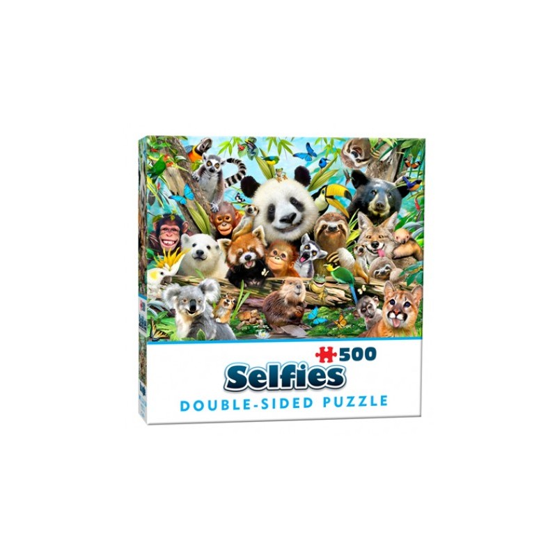Selfie en la jungla. 500 piezas.
