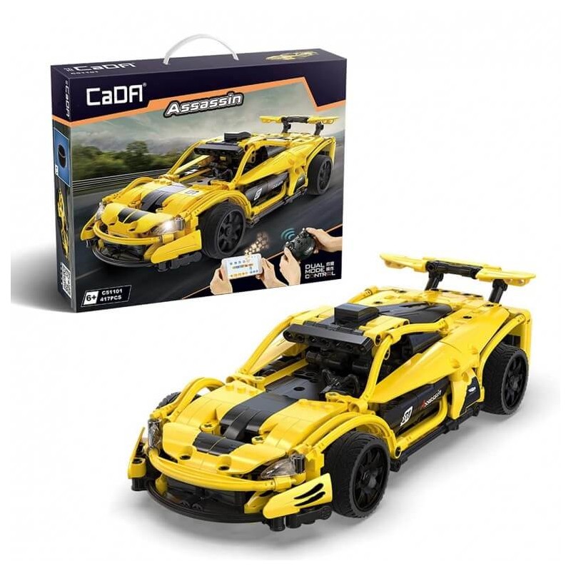 Coche de carreras Assassin RC. DeQUBE