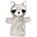 Hand Puppet: Raccoon.