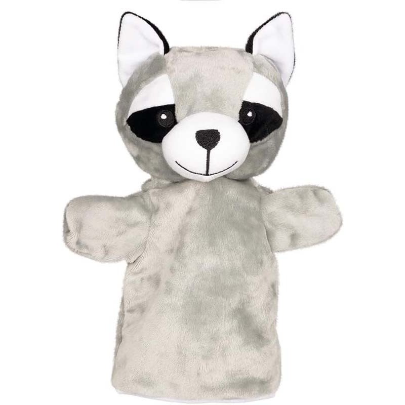 Hand Puppet: Raccoon.