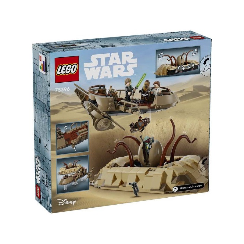 Lego 75174 Sarlacc Pit Lego Set LEGO 75396 Desert Skiff And