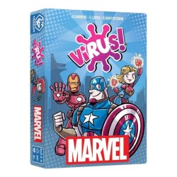 Virus! MARVEL - Juego de cartas de superhéroes.