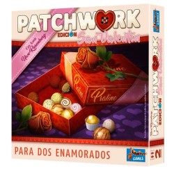 Patchwork: San Valentín - Juego para 2 jugadores.