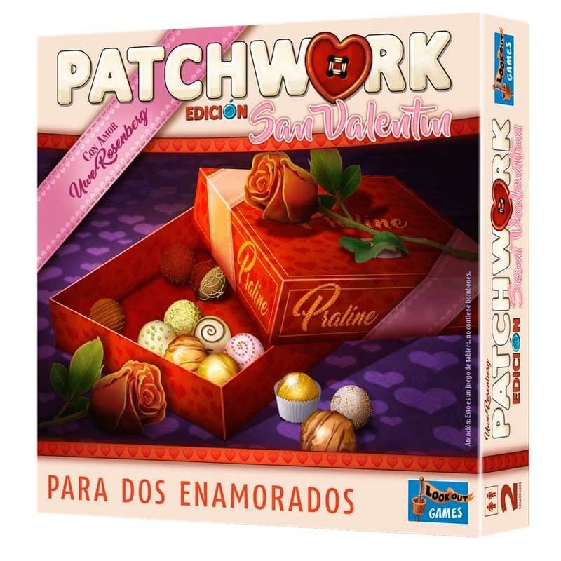 Patchwork San Valentín | 2-Player Puzzle Game