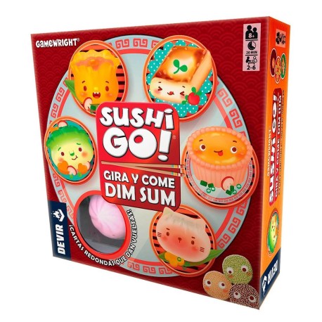 Sushi Go! Gira y Come Dim Sum | Juego de cartas