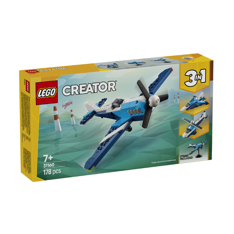 Aeronave avión de carreras.