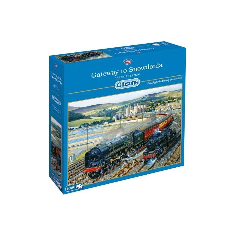 Gateway to snowdonia. 1000 pcs. GIBSONS