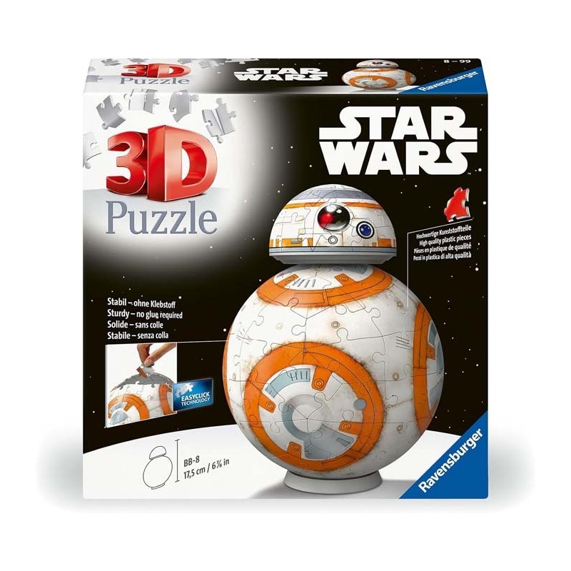 Puzzle en 3D BB8 Star Wars.