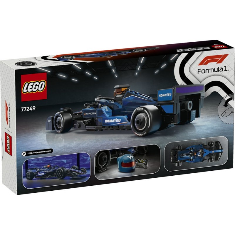 LEGO 77249 Coche de Carreras Williams Racing FW46 F1, Lego - Speed
