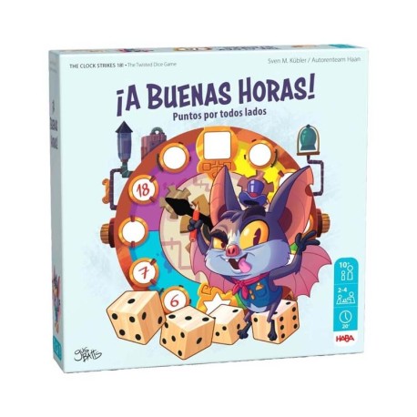 ¡A Buenas Horas! | Juego Roll & Write de dados