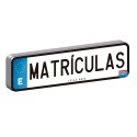 Matrículas.