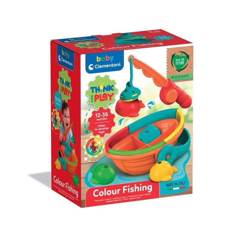 Fish, play and learn.