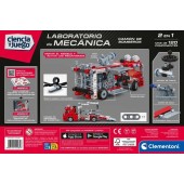 Laboratorio de mecánica. Camión de bomberos.