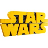 Brick-Built Star Wars Logo.