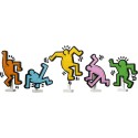 Keith Haring: Figuras Danzan.