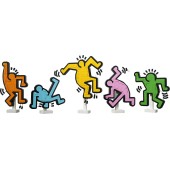 Keith Haring: Figuras Danzan.