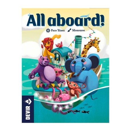 All Aboard! | Family Animal Card Game