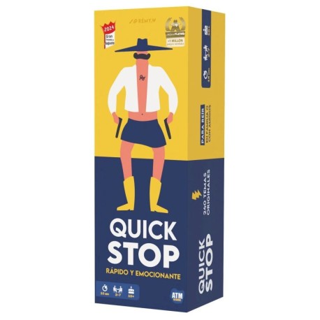 Quick Stop | Fast-Paced Word Card Game