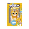 Set Sticker stamper- Gato.