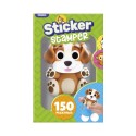 Set Sticker stamper- Perro.