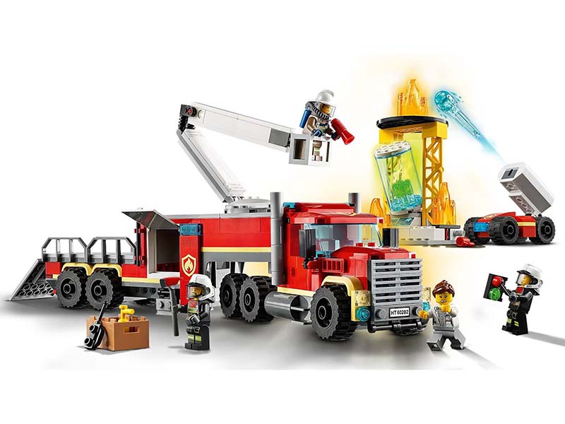 Camión de bomberos de Lego