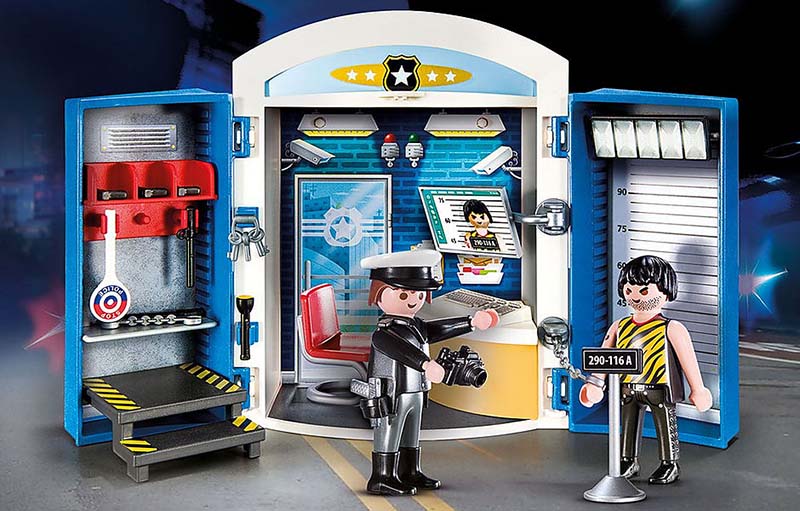 Cofre Policía de Playmobil