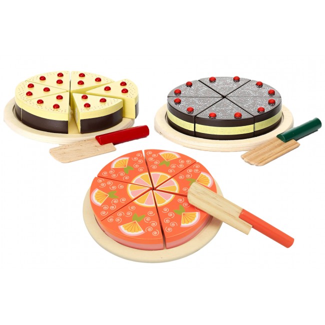Tarta de cumpleaños de madera