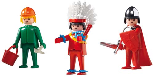 Primeras figuras de Playmobil
